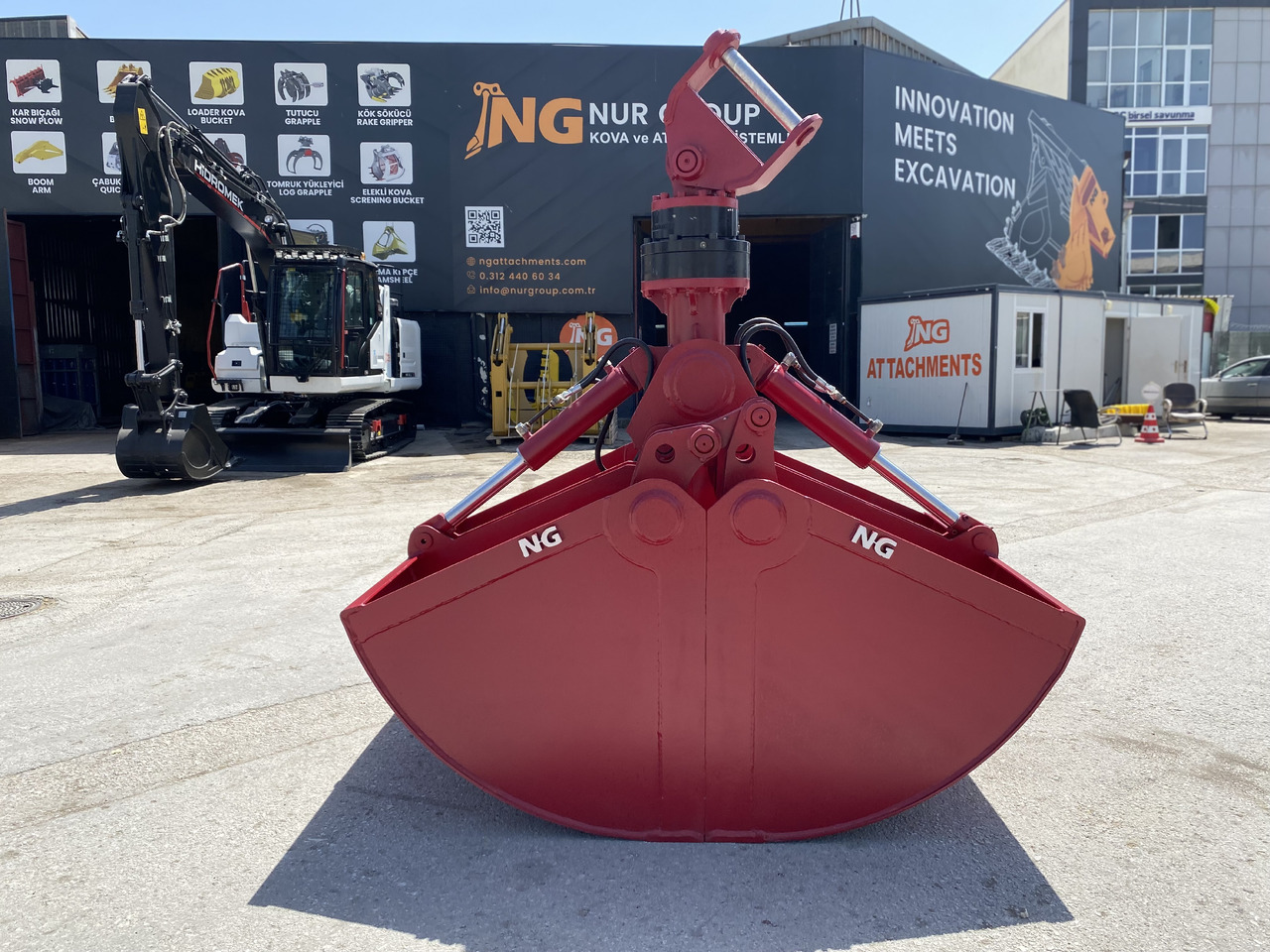 SENNEBOGEN CLAMSHELL BUCKET - Grapple for Excavator: picture 4 SENNEBOGEN CLAMSHELL BUCKET - Grapple for Excavator: picture 4