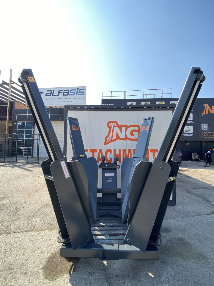 Clamp for Wheel loader Tree Spade Attachment - stock: picture 13 Clamp for Wheel loader Tree Spade Attachment - stock: picture 13