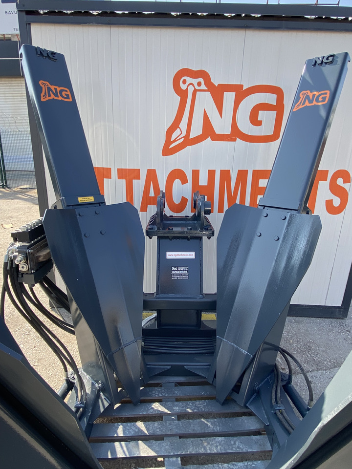 Clamp for Wheel loader Tree Spade Attachment - stock: picture 11 Clamp for Wheel loader Tree Spade Attachment - stock: picture 11