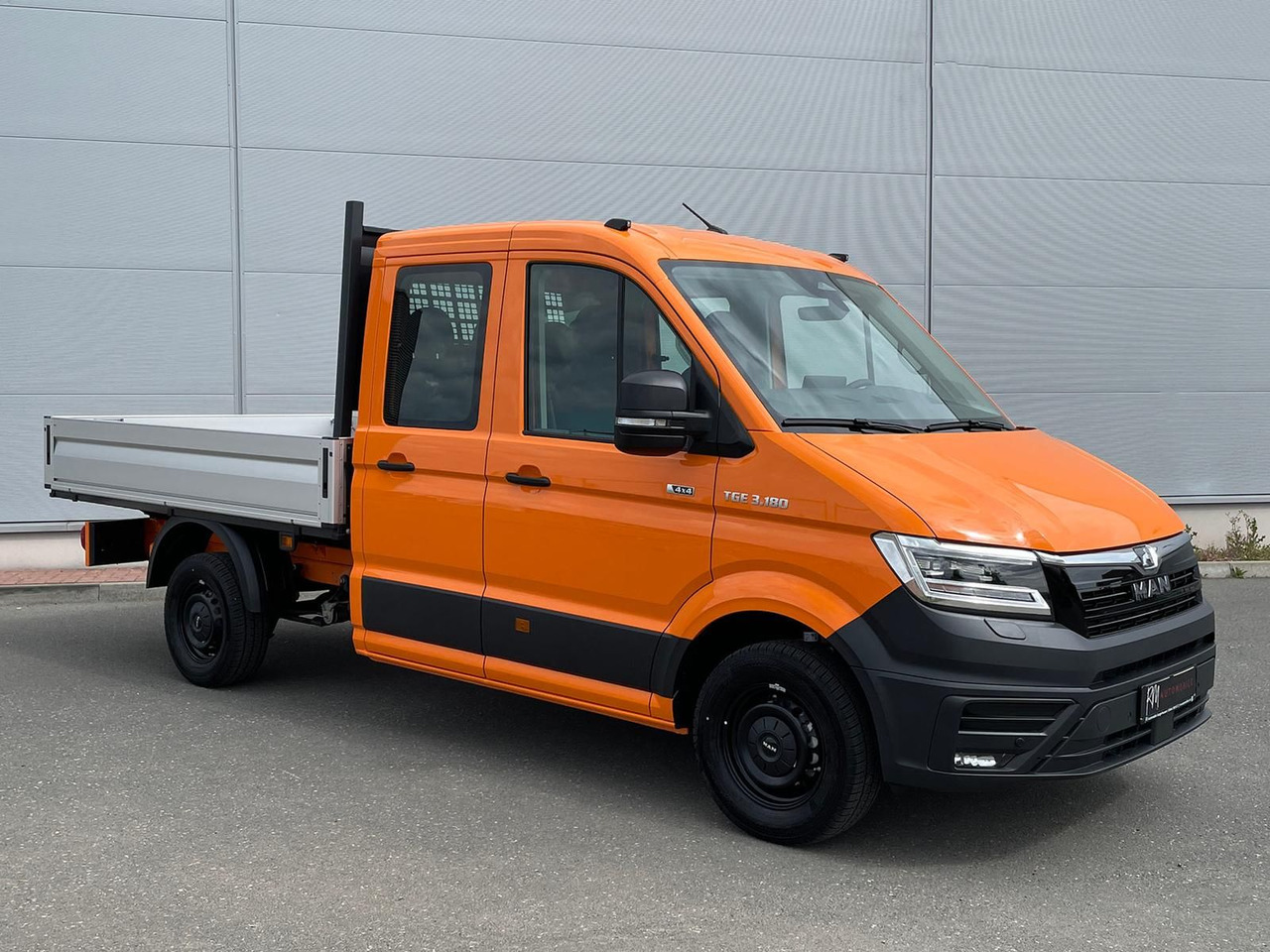 MAN TGE 3.180 Pritsche DOKA MR 4x4 ACC LED DIFF-SPER - Flatbed van, Combi van: picture 2 MAN TGE 3.180 Pritsche DOKA MR 4x4 ACC LED DIFF-SPER - Flatbed van, Combi van: picture 2