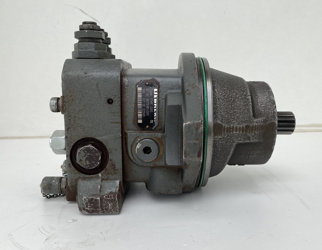 Liebherr Hydraulikeinbaumotor FMF045. ID-Nr.9075181 - ID-Nr.10125041. A309, A311, A312, A314, A316, A900, A904, A918, R313, R317, R900, R904. #22595# - Hydraulic motor for Construction machinery: picture 3 Liebherr Hydraulikeinbaumotor FMF045. ID-Nr.9075181 - ID-Nr.10125041. A309, A311, A312, A314, A316, A900, A904, A918, R313, R317, R900, R904. #22595# - Hydraulic motor for Construction machinery: picture 3