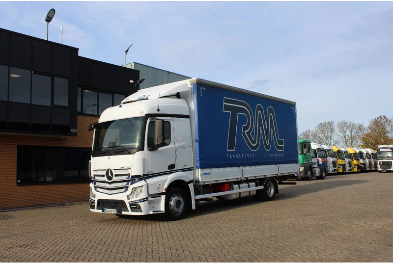 Mercedes-Benz Actros 1842 * EURO6 * 4X2 * TOP CONDITION * - Curtainsider truck: picture 1 Mercedes-Benz Actros 1842 * EURO6 * 4X2 * TOP CONDITION * - Curtainsider truck: picture 1