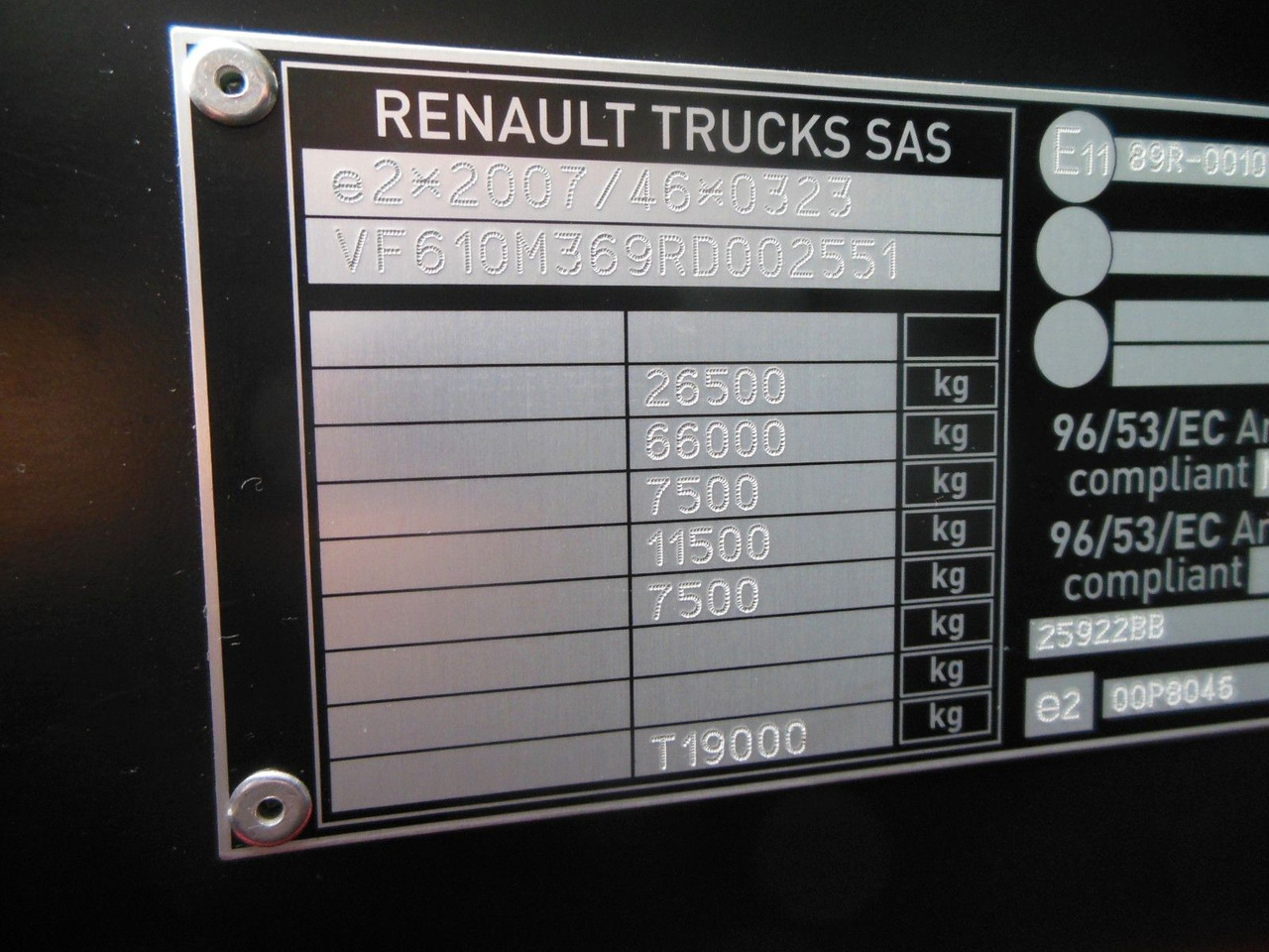 Curtainsider truck Renault T 440, 6X2, D-HOLLANDIA, 23 PALETTEN, WIE NEUE!: picture 29