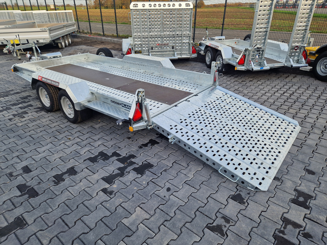 Brian James Digger Plant 543-3717-35-2 370x170x15cm Auffahrklappe Reserverad Schaufelablage 3500kg - Plant trailer: picture 1 Brian James Digger Plant 543-3717-35-2 370x170x15cm Auffahrklappe Reserverad Schaufelablage 3500kg - Plant trailer: picture 1