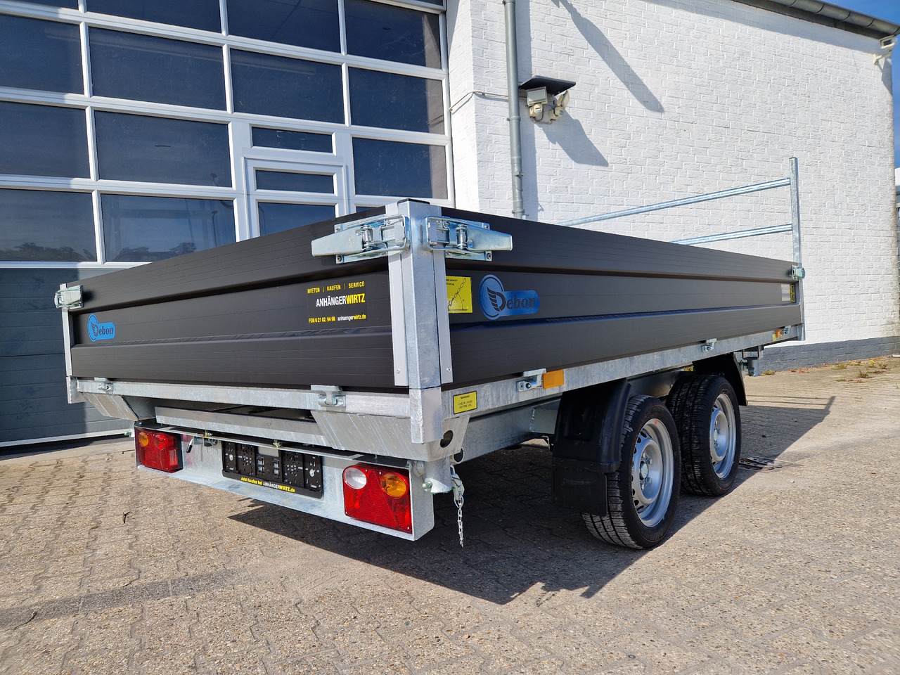 Cheval Liberte Kipper PW 3.3 35 black 330x180x35cm Elektro 3500kg Modell 09.2024 - Tipper trailer: picture 5 Cheval Liberte Kipper PW 3.3 35 black 330x180x35cm Elektro 3500kg Modell 09.2024 - Tipper trailer: picture 5