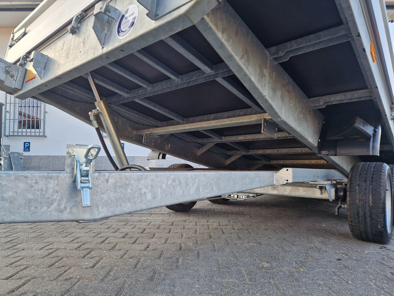 Plant trailer Hapert Indigo HT-2 405x201x30cm ankippbar Heckklappe Seilwinde 3500kg: picture 16