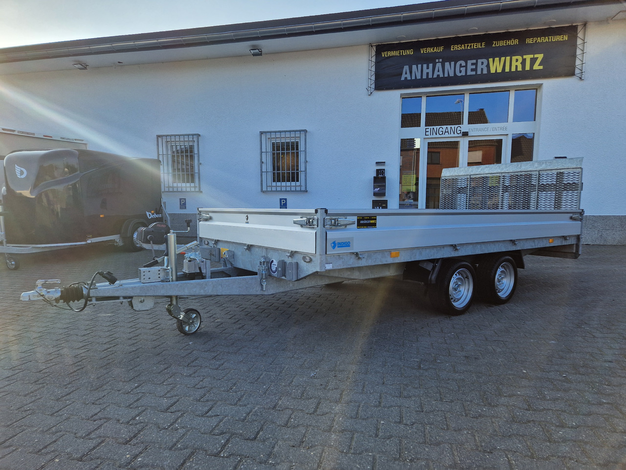 Plant trailer Hapert Indigo HT-2 405x201x30cm ankippbar Heckklappe Seilwinde 3500kg: picture 15