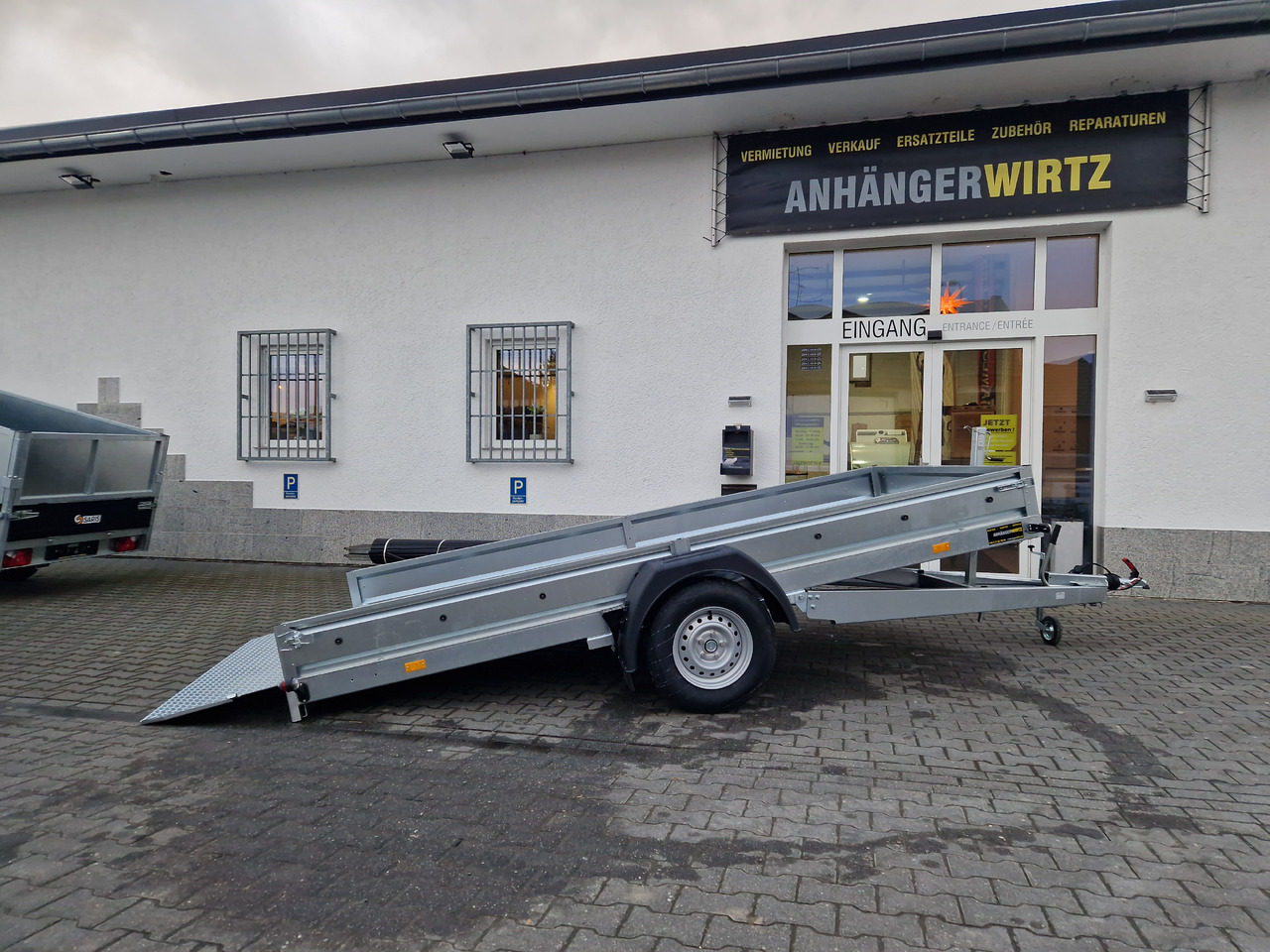 Kleinfahrzeug Universal Transporter Multi XL easyload UNI N18-380m18 (L) 1800kg Modell 2025 - Dropside/ Flatbed trailer: picture 1 Kleinfahrzeug Universal Transporter Multi XL easyload UNI N18-380m18 (L) 1800kg Modell 2025 - Dropside/ Flatbed trailer: picture 1