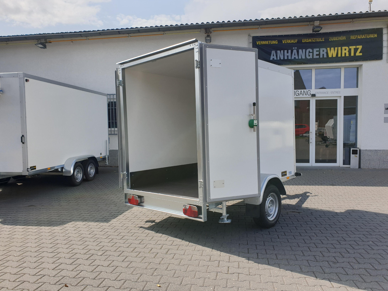 Refrigerator trailer Kühlanhänger AZKF 1525/145 243x144x180cm 230 Volt GOVI Kühlaggregat 60 Frioliner 1500kg: picture 6