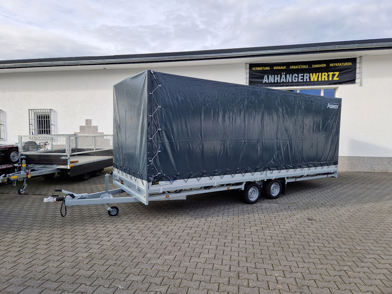 MEDAX - 2 3000 611x203x210cm Hochplane 12" niedrig Fahrwerk 3000kg - Curtainsider trailer: picture 2 MEDAX - 2 3000 611x203x210cm Hochplane 12" niedrig Fahrwerk 3000kg - Curtainsider trailer: picture 2