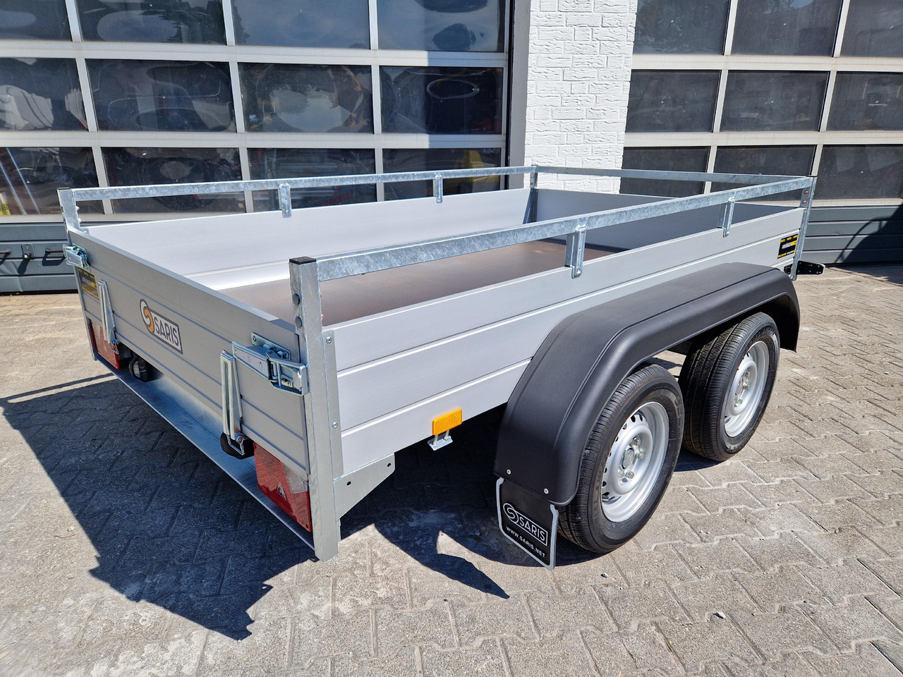 Dropside/ Flatbed trailer Saris Anhänger DW2000 McAlu Pro 255x153x43cm 2000kg kurz und breit: picture 6