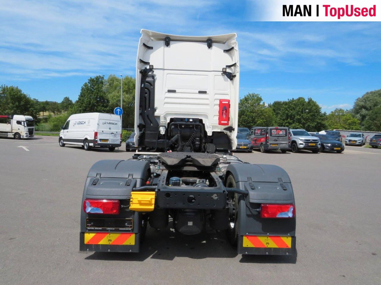 MAN TGX 18.520 4x2 BL SA Meiller Kipphydraulik - Tractor unit: picture 5 MAN TGX 18.520 4x2 BL SA Meiller Kipphydraulik - Tractor unit: picture 5