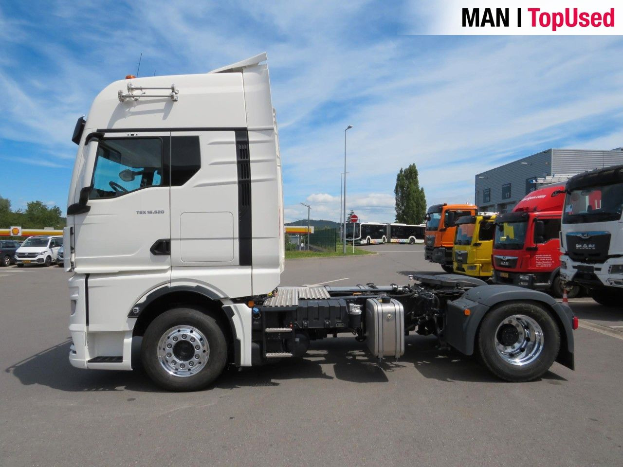 MAN TGX 18.520 4x2 BL SA Meiller Kipphydraulik - Tractor unit: picture 3 MAN TGX 18.520 4x2 BL SA Meiller Kipphydraulik - Tractor unit: picture 3