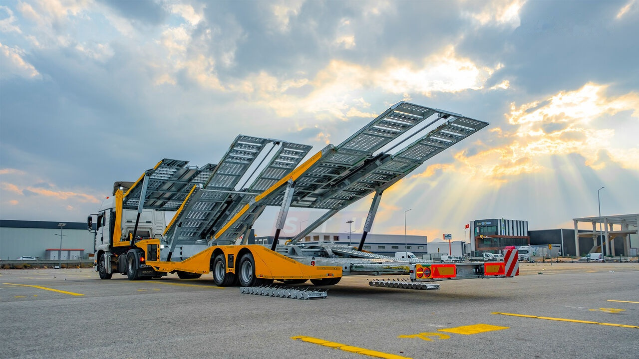 New Autotransporter semi-trailer STU 6 Car Carrier Trailer: picture 16