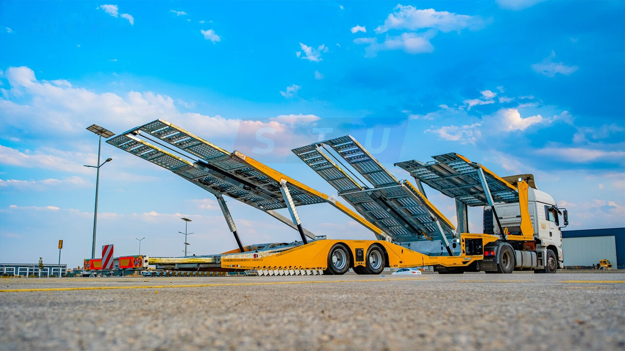 New Autotransporter semi-trailer STU 6 Car Carrier Trailer: picture 18