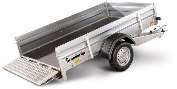 Brenderup 2260WSB1300 Stahl, 1,3 to. kippbar, 2580x1530x400mm - Car trailer: picture 1 Brenderup 2260WSB1300 Stahl, 1,3 to. kippbar, 2580x1530x400mm - Car trailer: picture 1