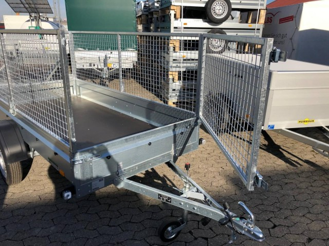 Brenderup Tieflader 2270SUB750 Stahl, 0,75 to. 2700x1300x270mm mit Laubgitter 80 cm - Car trailer: picture 3 Brenderup Tieflader 2270SUB750 Stahl, 0,75 to. 2700x1300x270mm mit Laubgitter 80 cm - Car trailer: picture 3
