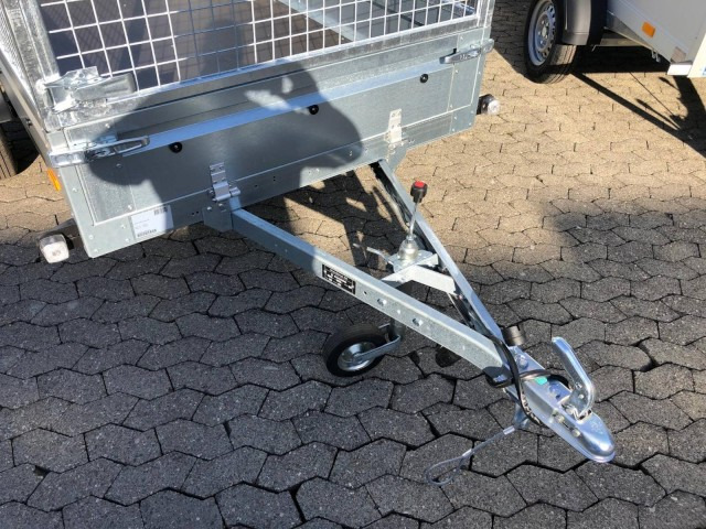 Brenderup Tieflader 2270SUB750 Stahl, 0,75 to. 2700x1300x270mm mit Laubgitter 80 cm - Car trailer: picture 2 Brenderup Tieflader 2270SUB750 Stahl, 0,75 to. 2700x1300x270mm mit Laubgitter 80 cm - Car trailer: picture 2