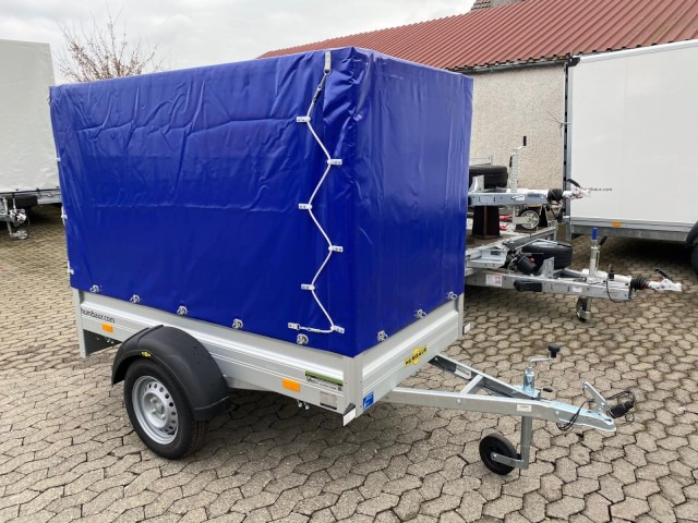Humbaur HA 752111 ohne KV, mit Hochplane 140 cm, 750 kg, 2050 x 1100 x 350 mm - Car trailer: picture 1 Humbaur HA 752111 ohne KV, mit Hochplane 140 cm, 750 kg, 2050 x 1100 x 350 mm - Car trailer: picture 1