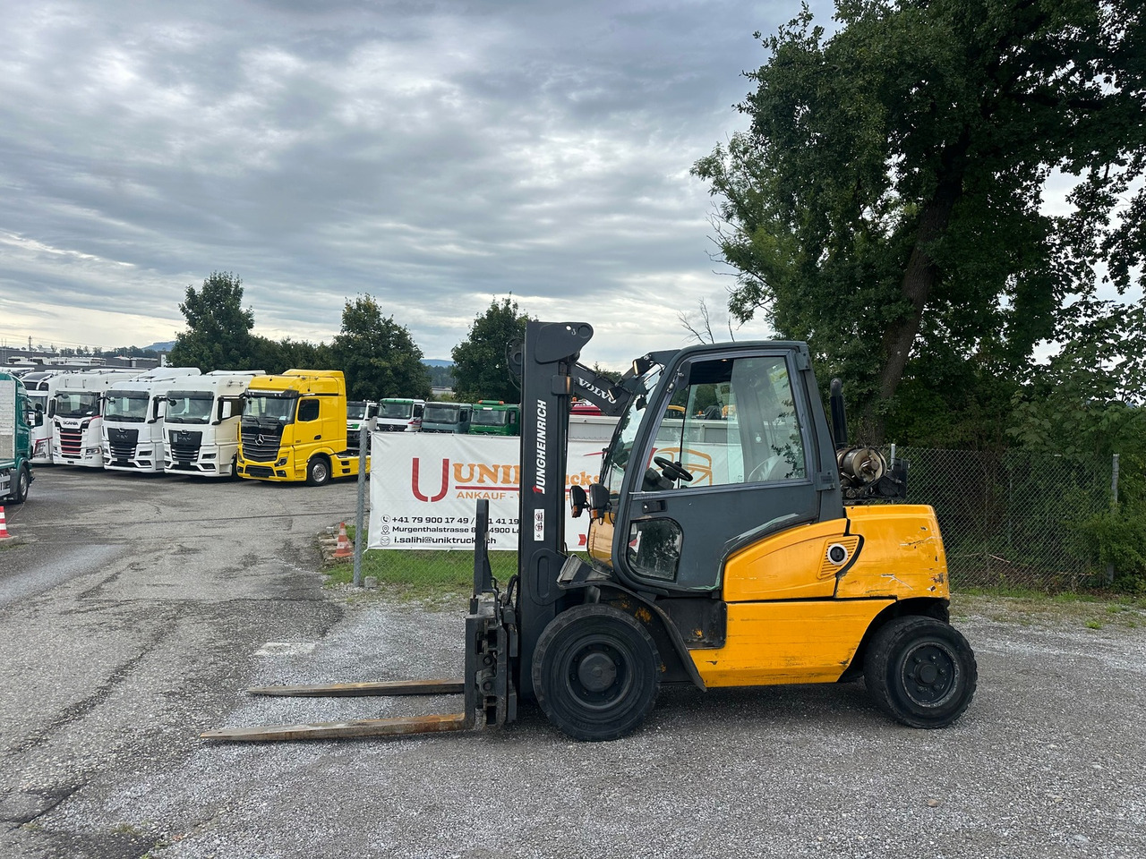 JUNG JUNGHEINRICH DFG 545 - Forklift: picture 1 JUNG JUNGHEINRICH DFG 545 - Forklift: picture 1