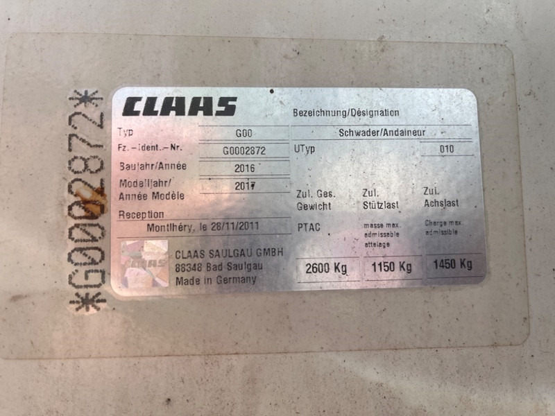 Tedder/ Rake Claas Liner 1650 Twin: picture 7