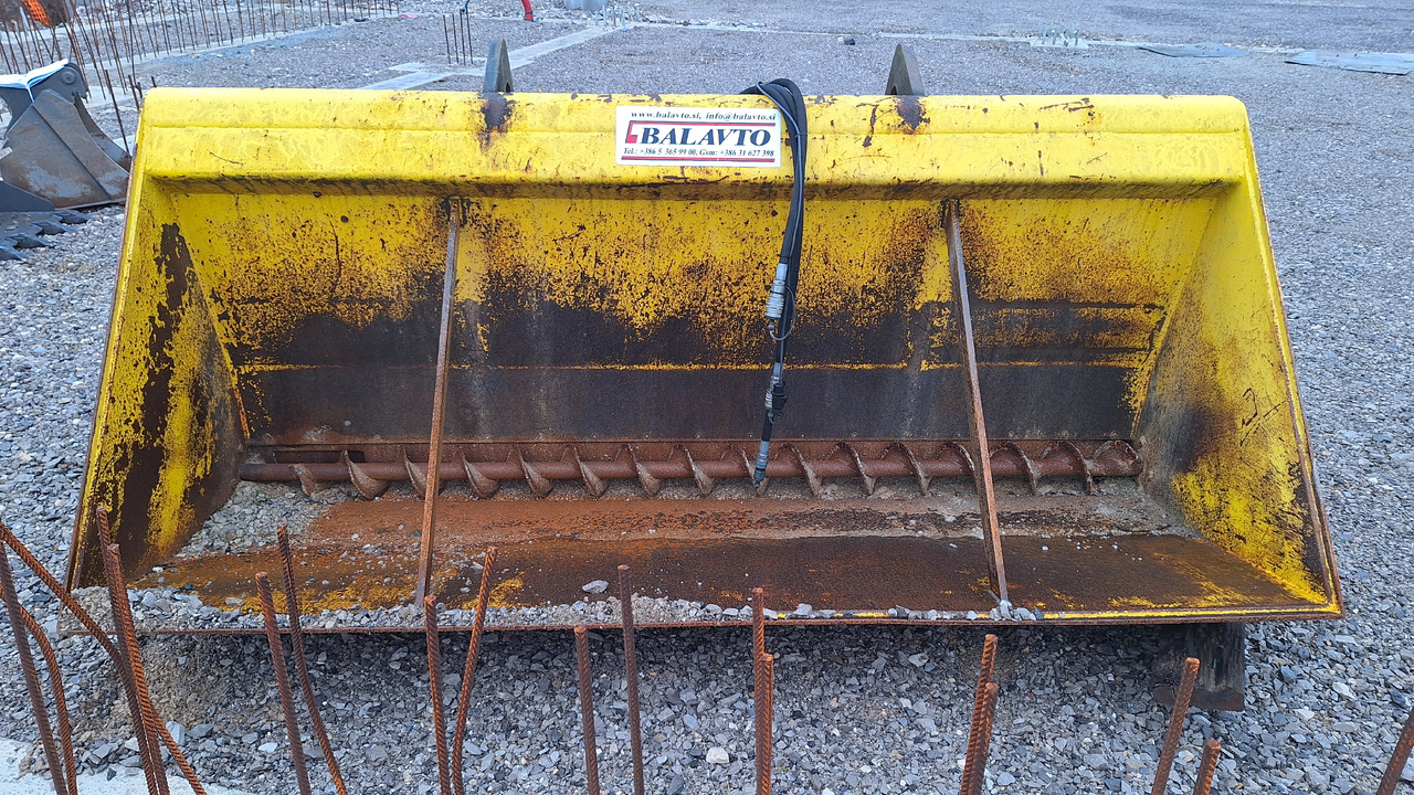 Concrete mixing bucket 2500 mm for 12-15 ton excavators - Bucket for Excavator: picture 2 Concrete mixing bucket 2500 mm for 12-15 ton excavators - Bucket for Excavator: picture 2