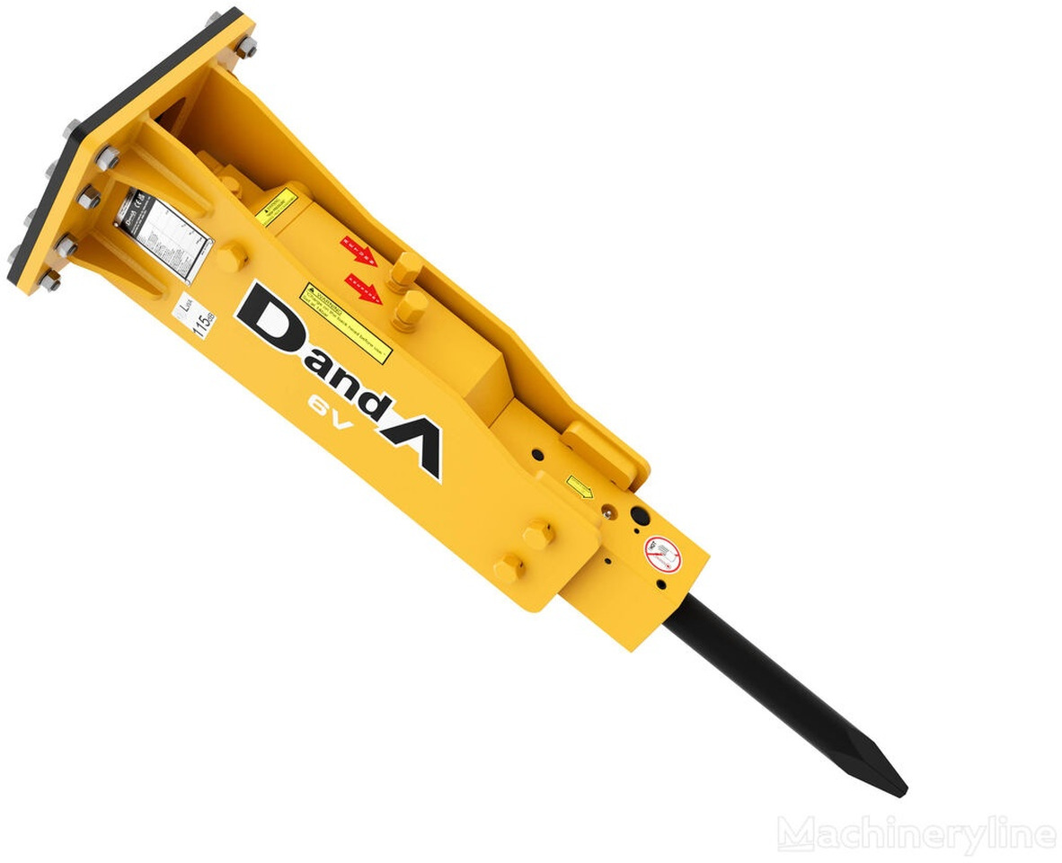 D&A 6V - Hydraulic hammer for Excavator: picture 1 D&A 6V - Hydraulic hammer for Excavator: picture 1