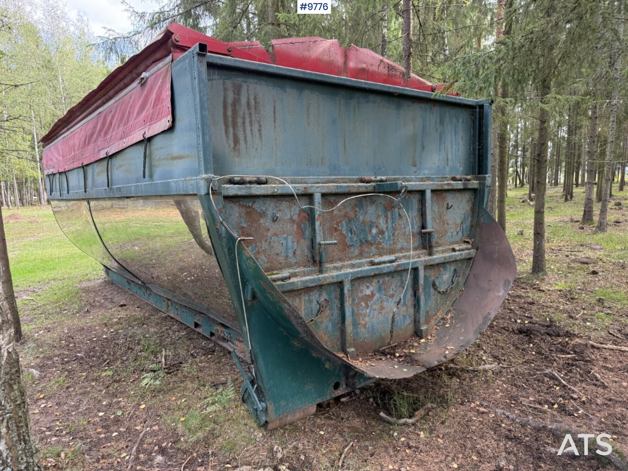Asfaltsflak - Roll-off container: picture 2 Asfaltsflak - Roll-off container: picture 2