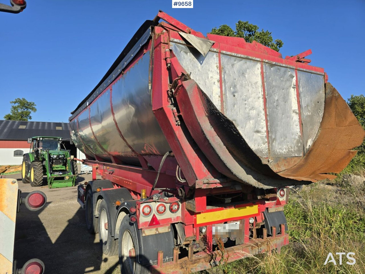 Tipper semi-trailer, Asphalt machine Asphalt trailer Parator STI 17-24: picture 6