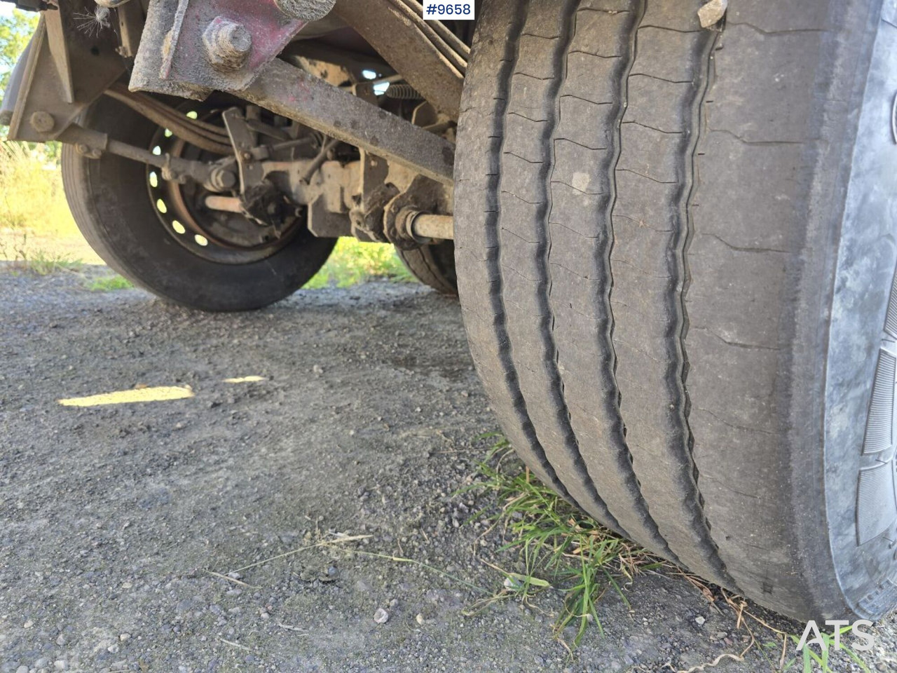 Tipper semi-trailer, Asphalt machine Asphalt trailer Parator STI 17-24: picture 8