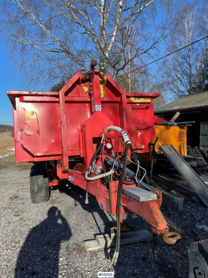 Bigab 7-10 hook truck trailer with flat - Roll-off/ Skip trailer: picture 2 Bigab 7-10 hook truck trailer with flat - Roll-off/ Skip trailer: picture 2