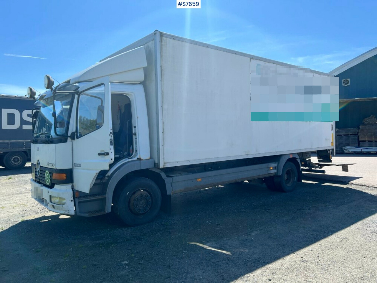 Box Truck Mercedes Benz Atego 1223, See videos - Box truck: picture 1 Box Truck Mercedes Benz Atego 1223, See videos - Box truck: picture 1