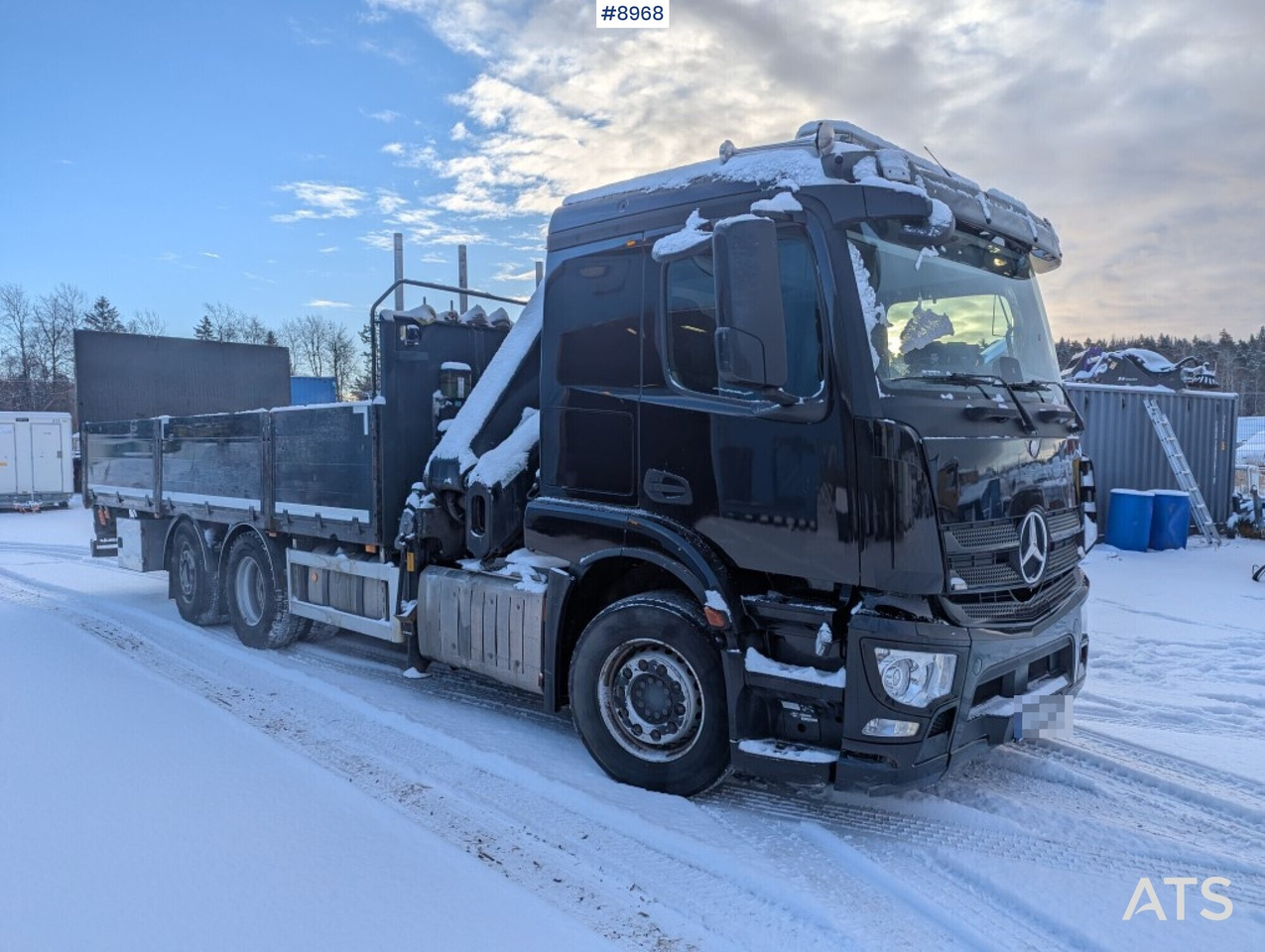 Crane Truck Mercedes Benz Actros HIAB (SEE VIDEO) - Crane truck: picture 2 Crane Truck Mercedes Benz Actros HIAB (SEE VIDEO) - Crane truck: picture 2