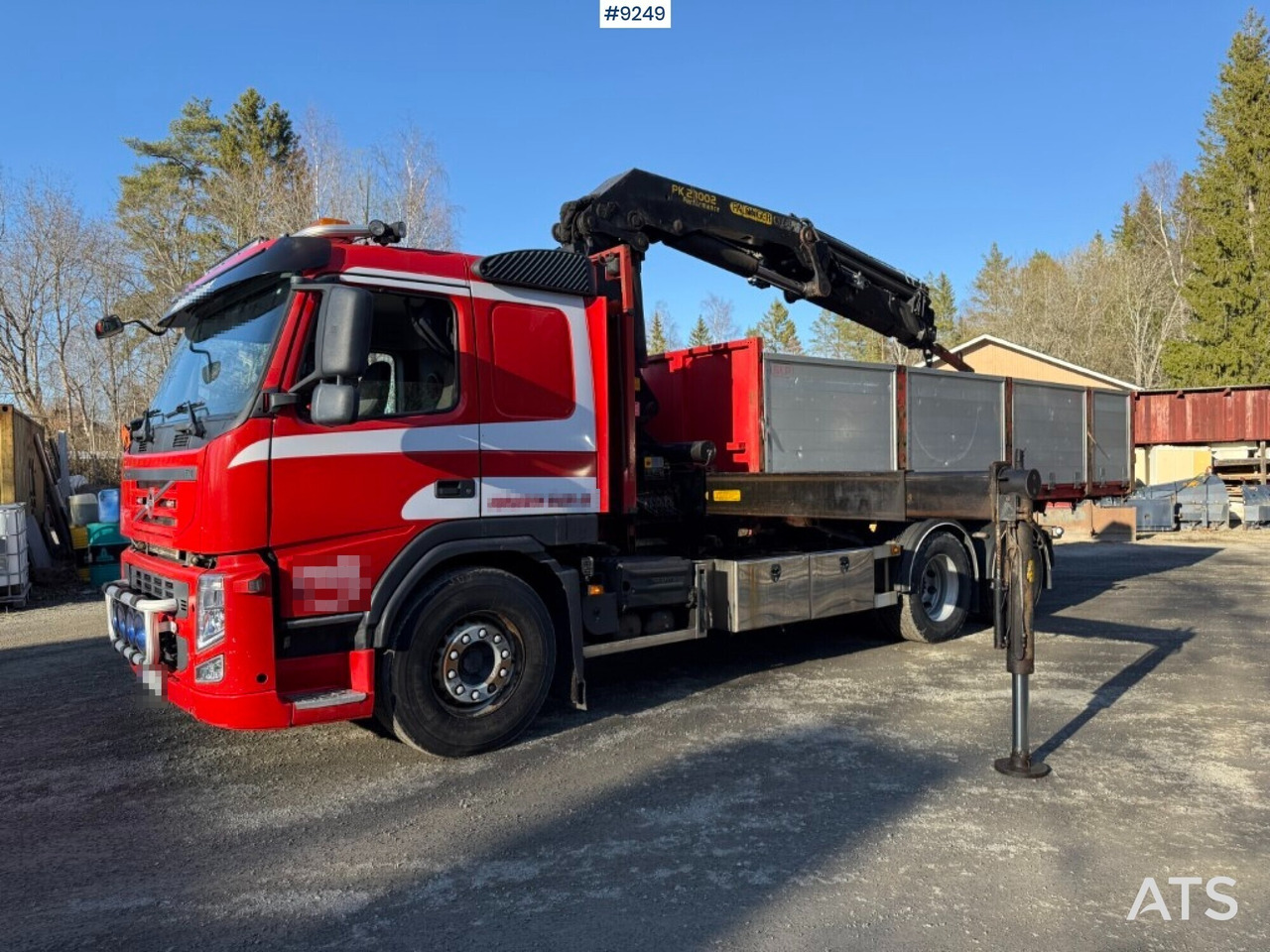 Crane Truck with quick release LAXO Volvo FM 420 6X2 (SEE VIDEO) - Crane truck: picture 1 Crane Truck with quick release LAXO Volvo FM 420 6X2 (SEE VIDEO) - Crane truck: picture 1