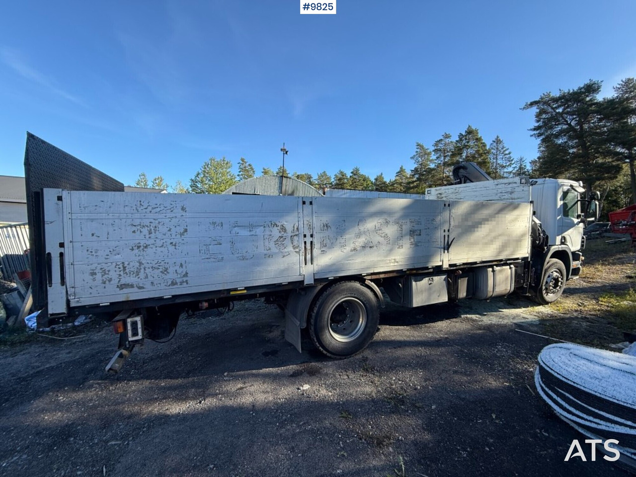 Leasing of  Crane truck Scania P94 230 with tail lift Crane truck Scania P94 230 with tail lift: picture 10