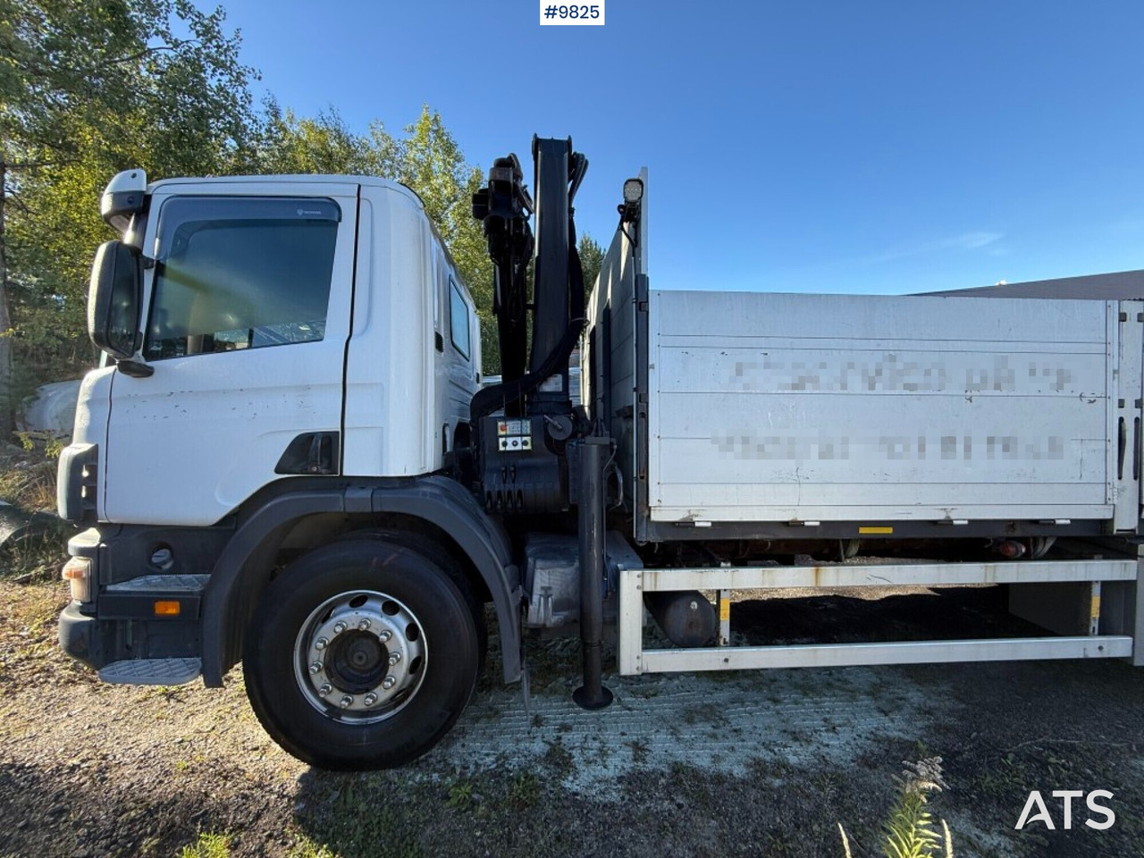 Leasing of  Crane truck Scania P94 230 with tail lift Crane truck Scania P94 230 with tail lift: picture 7
