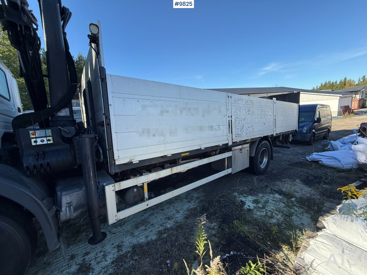 Leasing of  Crane truck Scania P94 230 with tail lift Crane truck Scania P94 230 with tail lift: picture 8