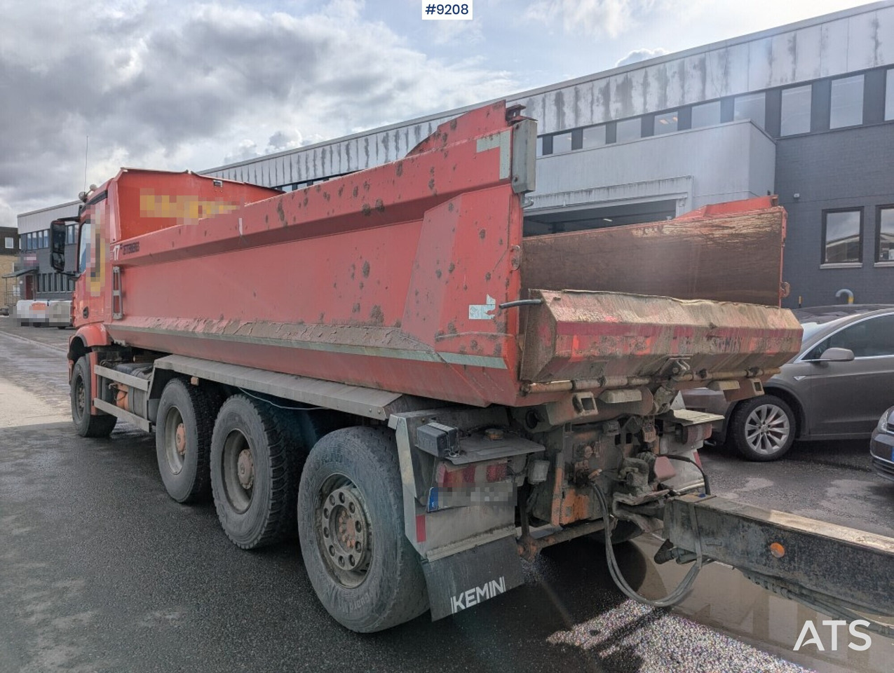 Dump / dozer truck Mercedes Benz Arocs 3251 8X4 with tipper wagon - Tipper: picture 3 Dump / dozer truck Mercedes Benz Arocs 3251 8X4 with tipper wagon - Tipper: picture 3