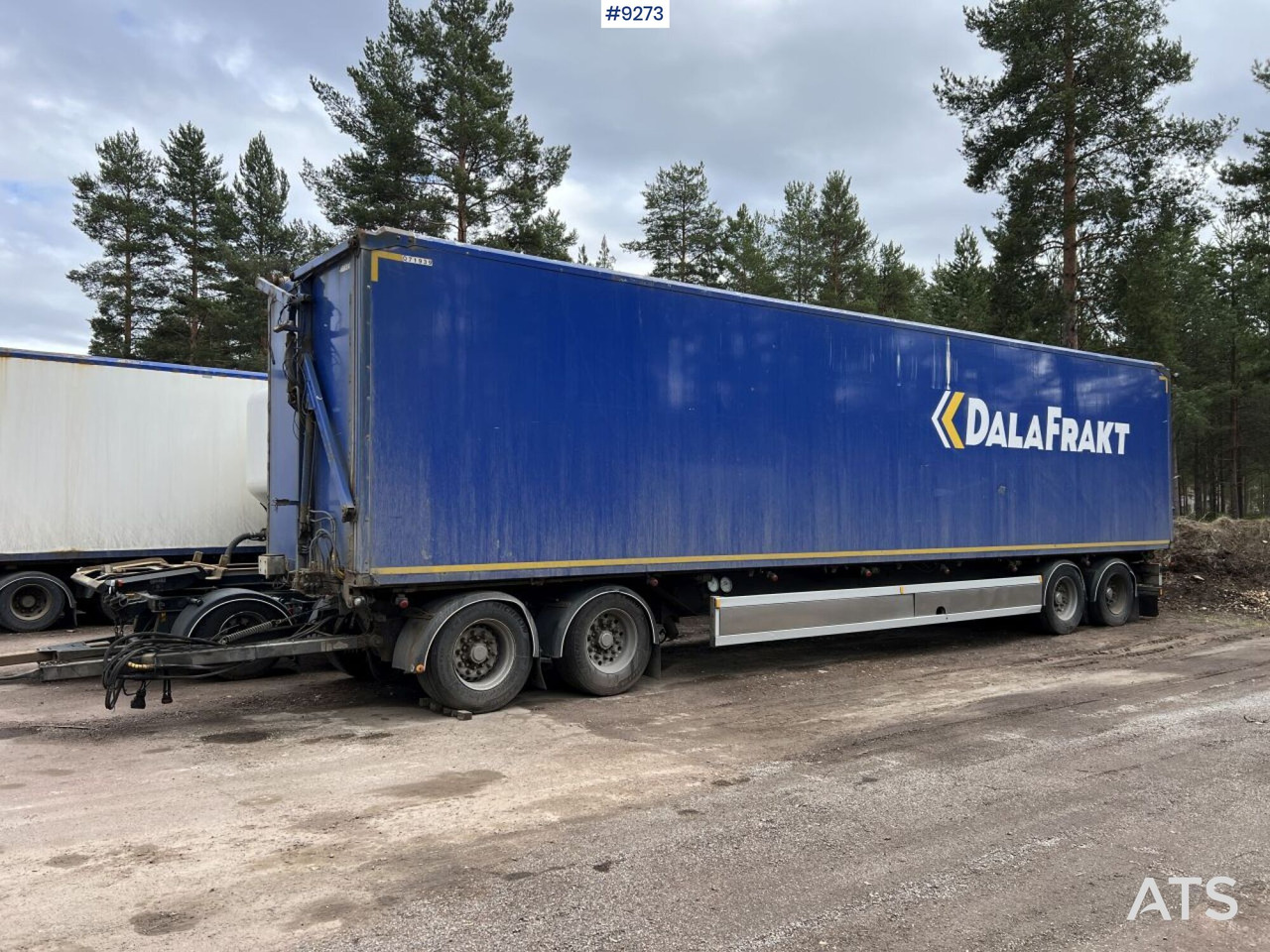 EKSJÖVAGNEN FS 18-18 CHIPPER TRAILER - Closed box trailer: picture 1 EKSJÖVAGNEN FS 18-18 CHIPPER TRAILER - Closed box trailer: picture 1