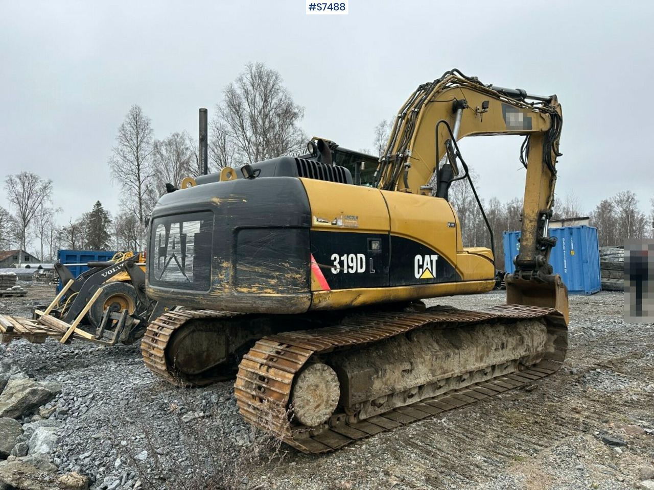 Crawler excavator Excavator CAT 319D with rotor, digging system and gear: picture 10