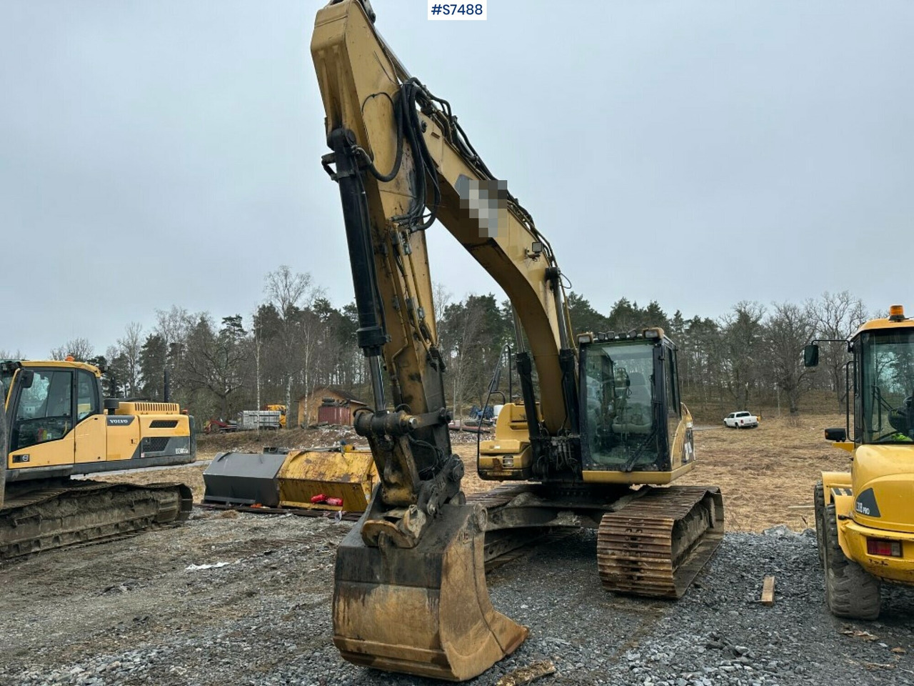 Crawler excavator Excavator CAT 319D with rotor, digging system and gear: picture 11