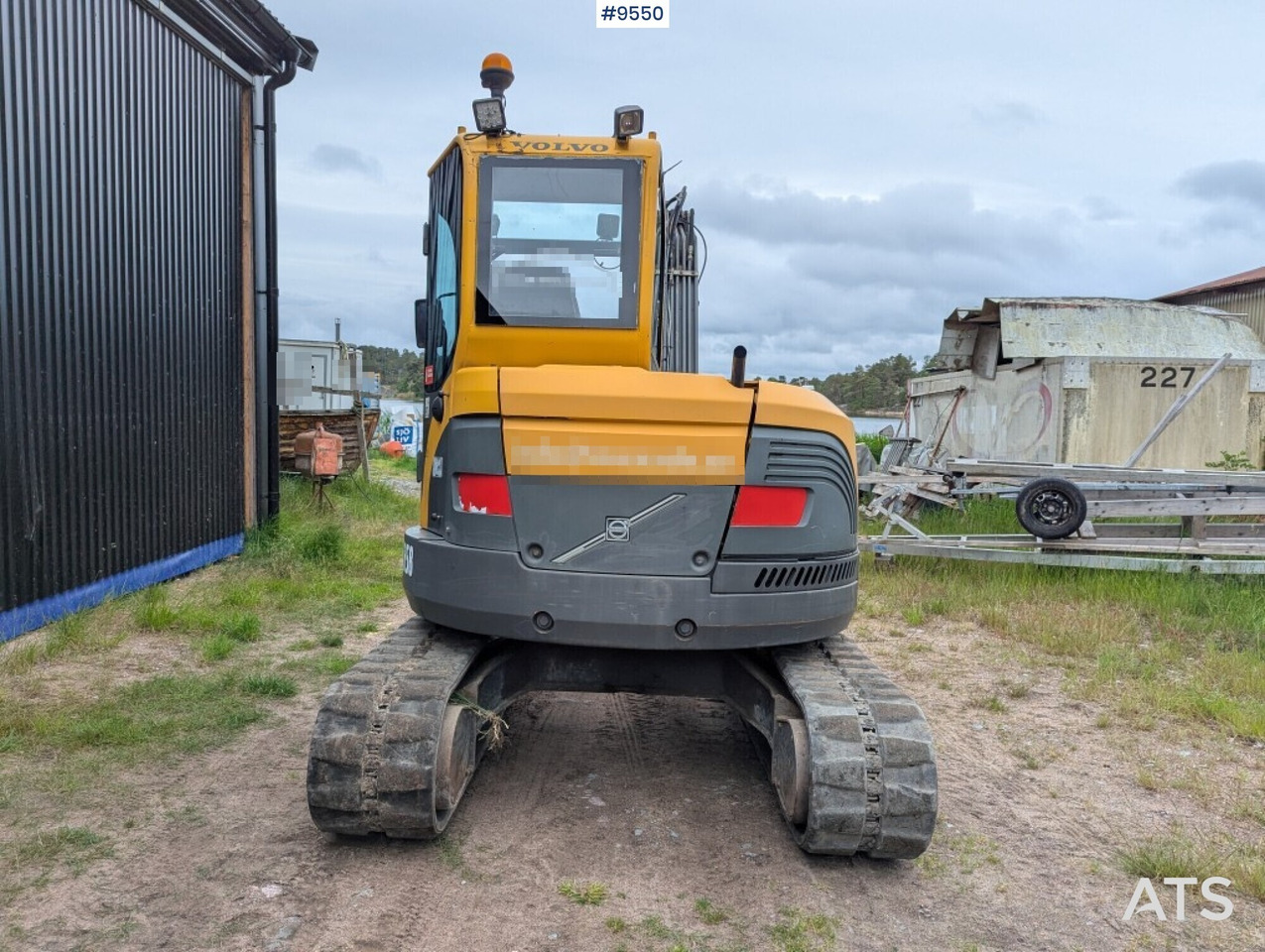 Excavator Volvo Ecr58 with tiltrotator and bucket - Mini excavator: picture 5 Excavator Volvo Ecr58 with tiltrotator and bucket - Mini excavator: picture 5