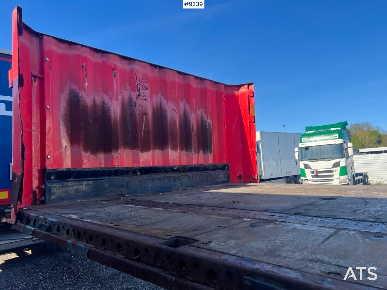 Flatbed - KRONE PROFI-LINER SD - Dropside/ Flatbed semi-trailer: picture 4 Flatbed - KRONE PROFI-LINER SD - Dropside/ Flatbed semi-trailer: picture 4