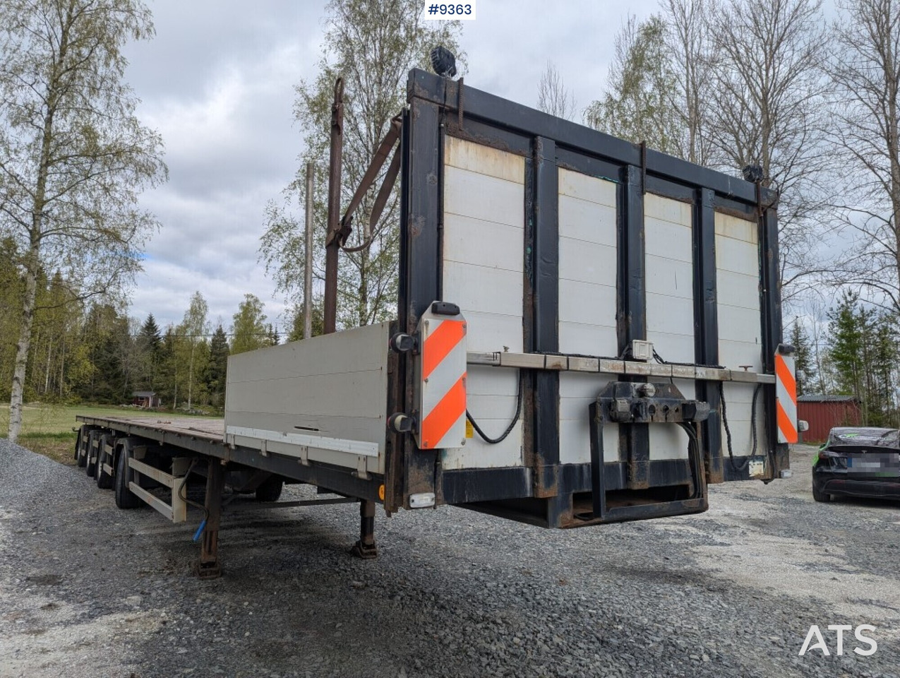 Flatbed trailer Närko - Dropside/ Flatbed semi-trailer: picture 3 Flatbed trailer Närko - Dropside/ Flatbed semi-trailer: picture 3