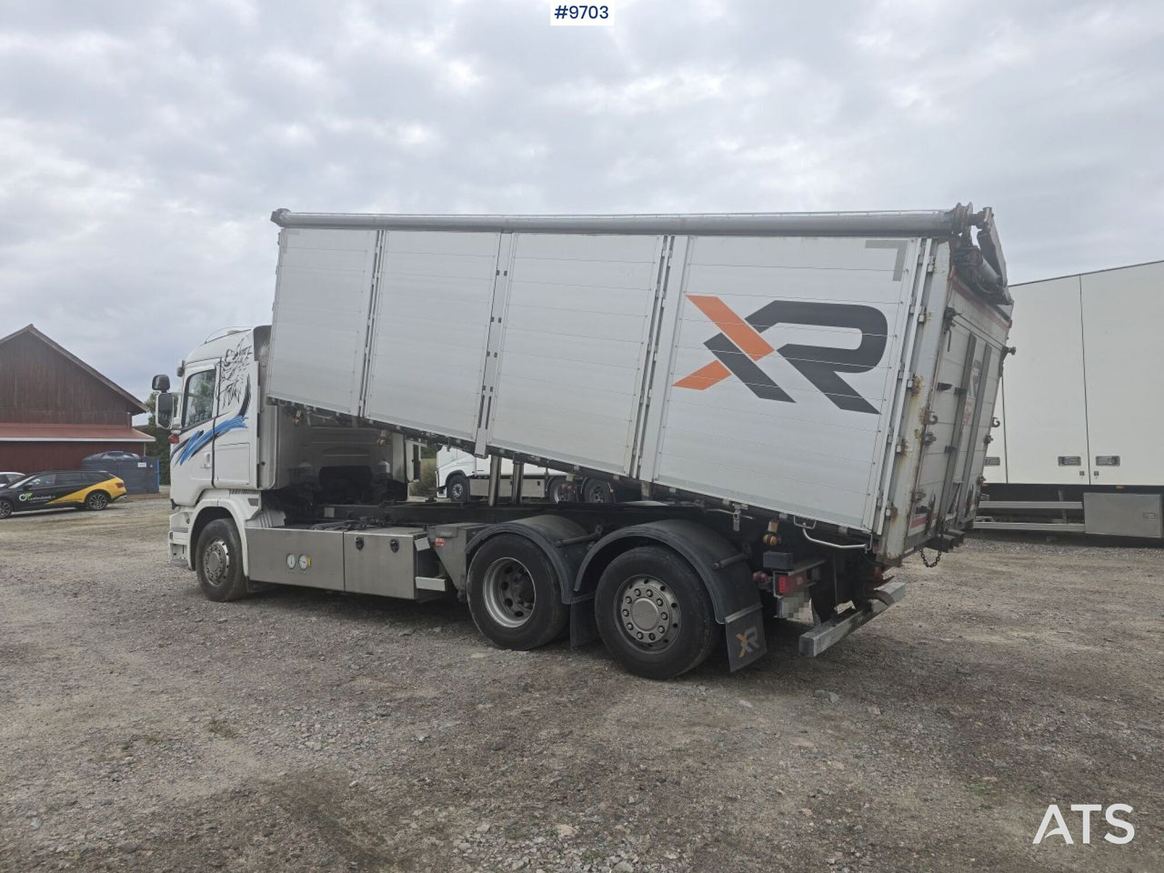 Grain truck Scania R580 (SEE VIDEO) - Tipper: picture 3 Grain truck Scania R580 (SEE VIDEO) - Tipper: picture 3