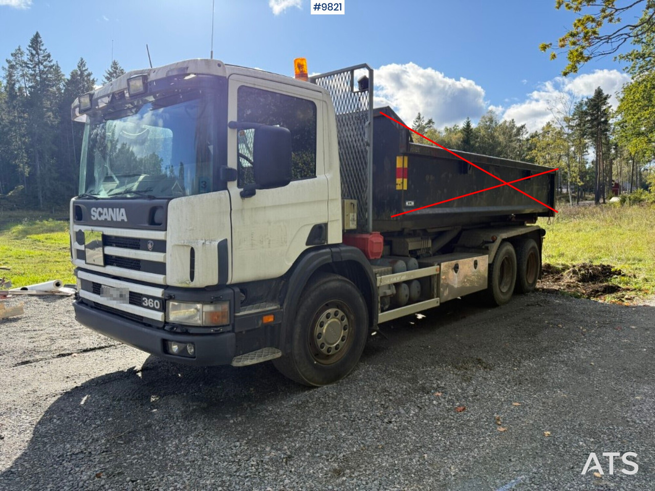 Hooklift Truck P124 360 Rep.object - Hook lift truck: picture 1 Hooklift Truck P124 360 Rep.object - Hook lift truck: picture 1