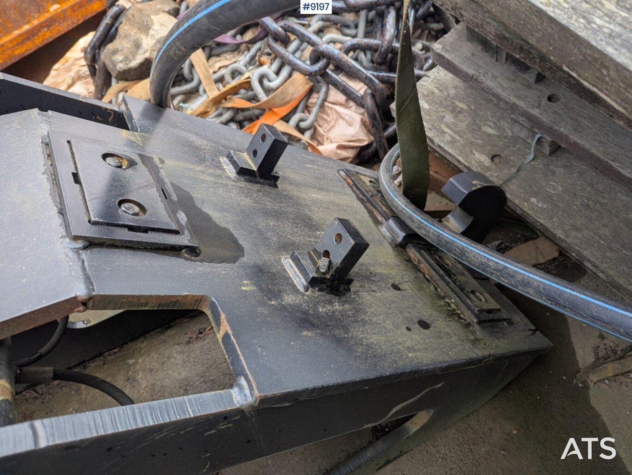 Hydraulic Pallet Forks for excavator - Construction equipment: picture 3 Hydraulic Pallet Forks for excavator - Construction equipment: picture 3
