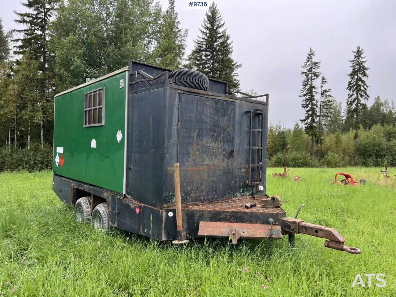 Lycksele-Vagnen MR451 Crew shed - Construction container, Trailer: picture 4 Lycksele-Vagnen MR451 Crew shed - Construction container, Trailer: picture 4