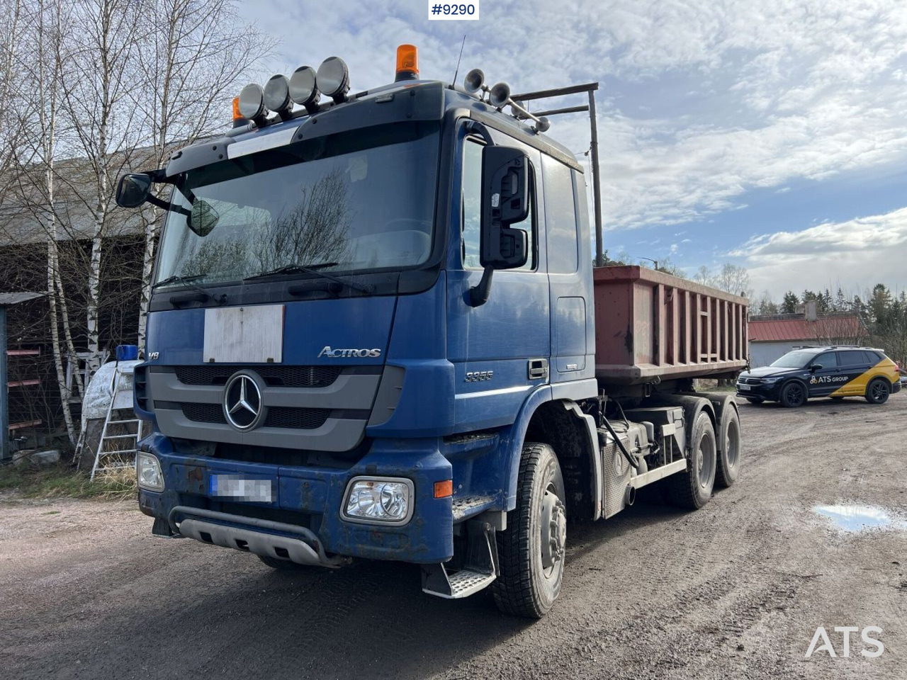 MERCEDES-BENZ ACTROS 934.18 with LAXO QUICK LOCK (3 different types) - Hook lift truck: picture 3 MERCEDES-BENZ ACTROS 934.18 with LAXO QUICK LOCK (3 different types) - Hook lift truck: picture 3