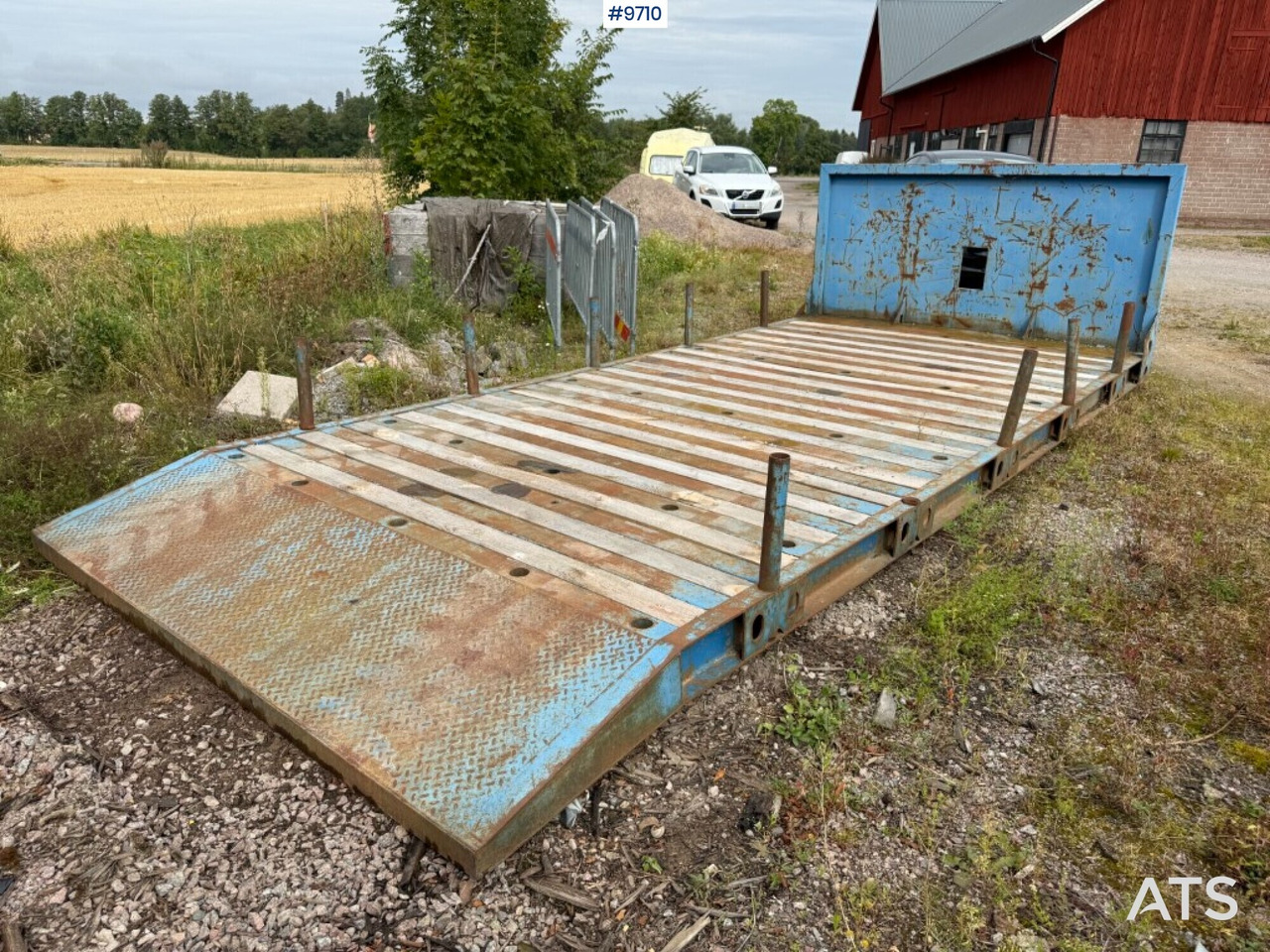 Machine flatbed - Roll-off container: picture 3 Machine flatbed - Roll-off container: picture 3
